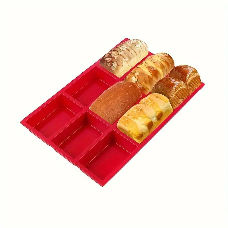 Cavity Silicone Mini Loaf Pan for Baking Cake