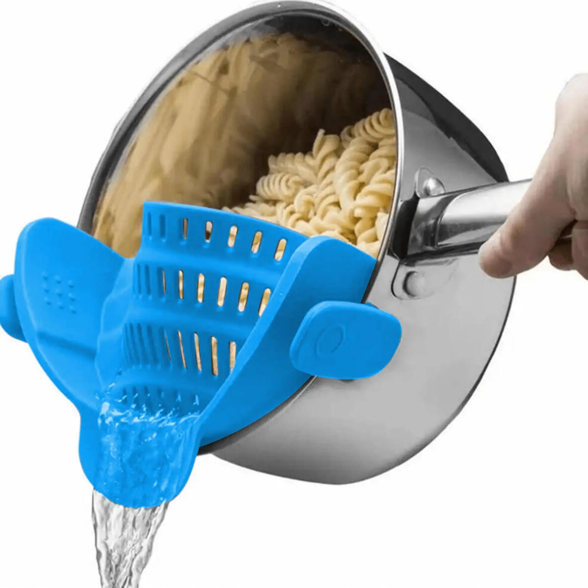Pot Strainer Adjustable Clip On For Pots Pans And Bowls