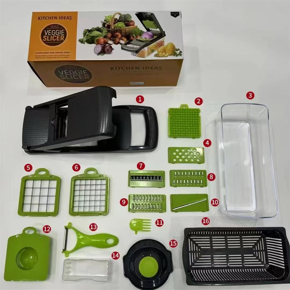 Vegetable Cutter Multifunctional Slicer Fruit Potato Peeler Carrot Grater
