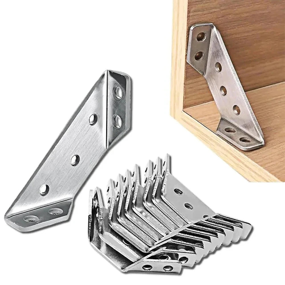 Thickened Stainless Steel Angle Code 90 Degrees Right