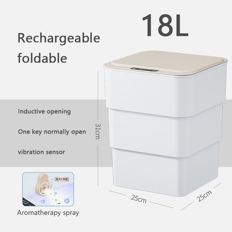 Hot Selling Kitchen Storage Box Trash Can Induction Small - enoughdream.com
