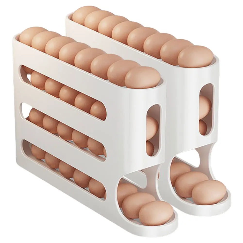 Layers Automatic Rolling Egg Holder Rack Fridge
