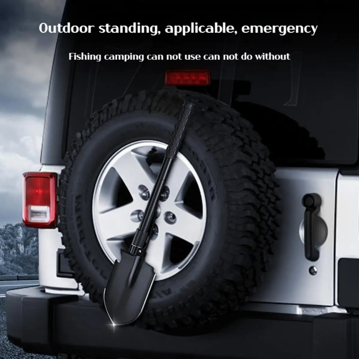 Outdoor Small Foldable Camping Shovel Tool Portable Shovel