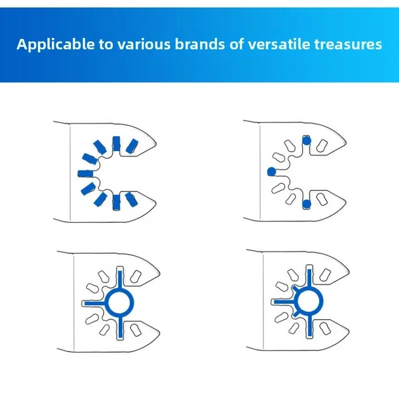 Oscillating Saw Blades High Carbon Steel Bi-Metal Curved