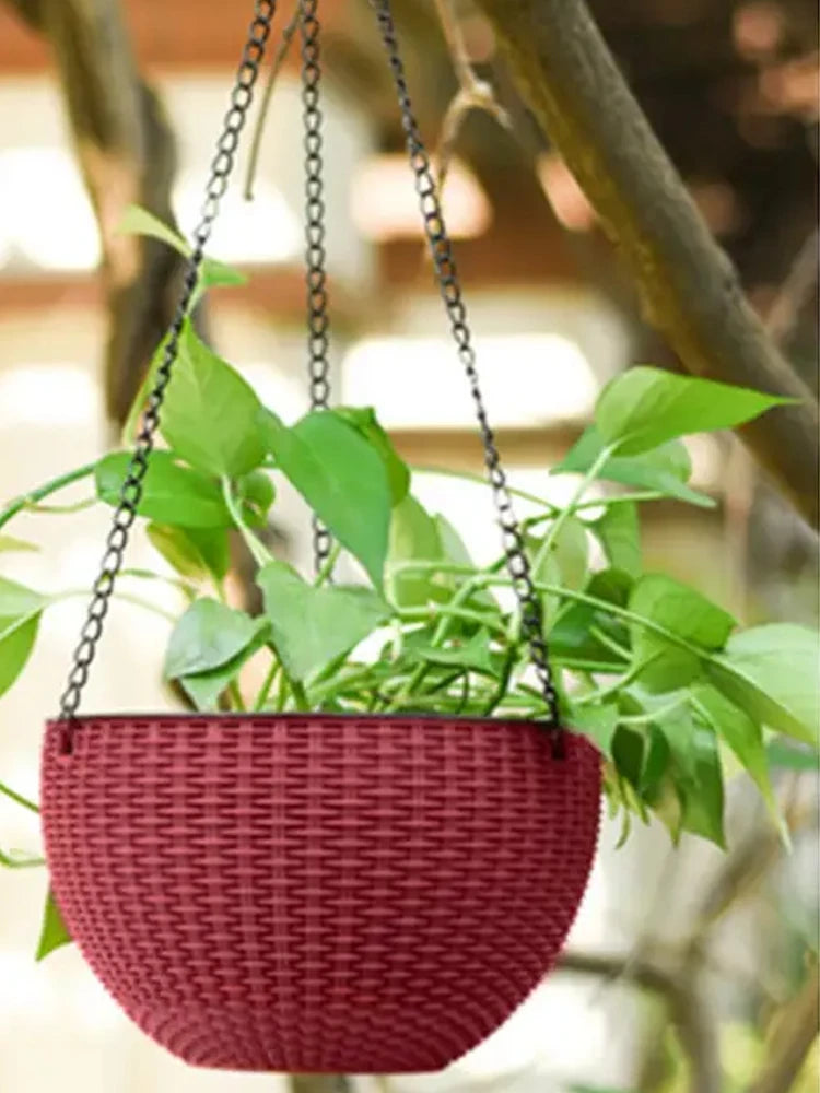 European Style Honeycomb Pattern Imitation Rattan Hanging