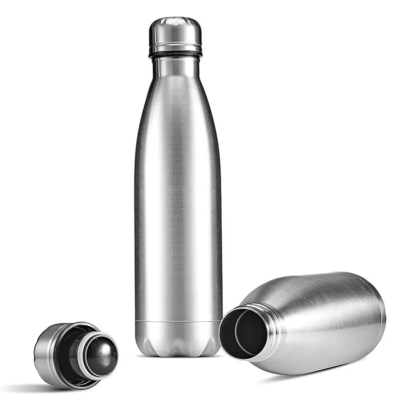 Stainless Steel Insulated Vacuum Thermos Water Bottle Double Wall BPA Free Bottles for Sports Bottles