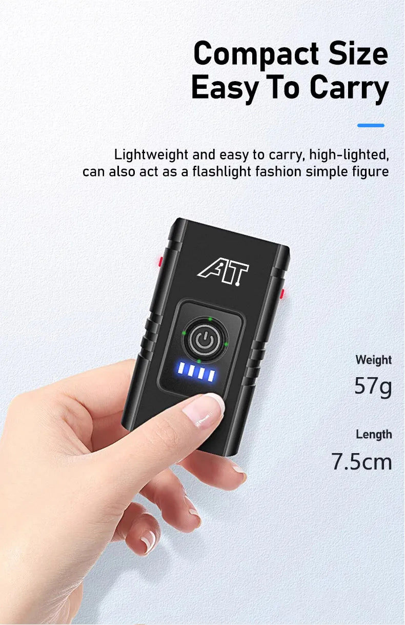 LED Bicycle Front Light Type-c - Rechargeable Bicycle Headlight MTB Road Bike