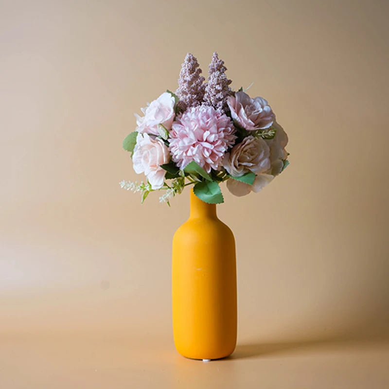 Nordic Ceramic Vase - Decoration Dry Flower Arrangement Home