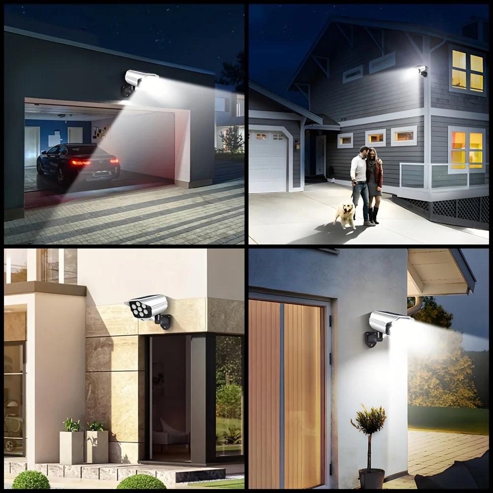 Motion Sensor LED Light Outdoor Camera Wireless Security Floodlights