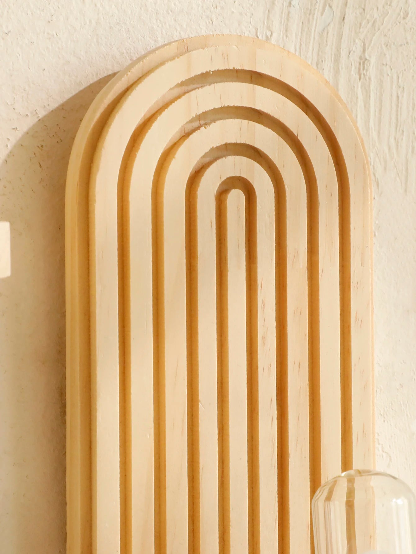 Boho Style Wooden Wall - Modern Home Decor Plant Decorative