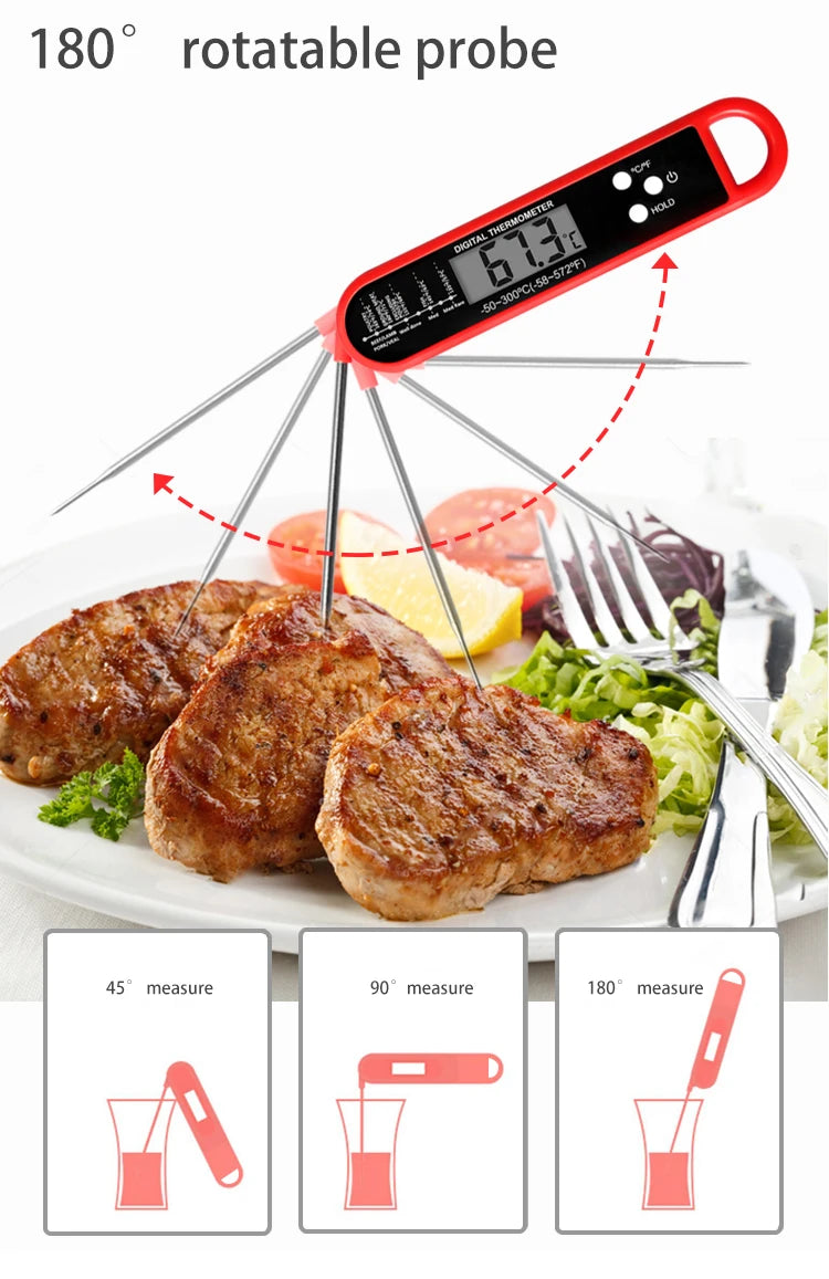 Digital thermometer, instant reading with high precision in water testing