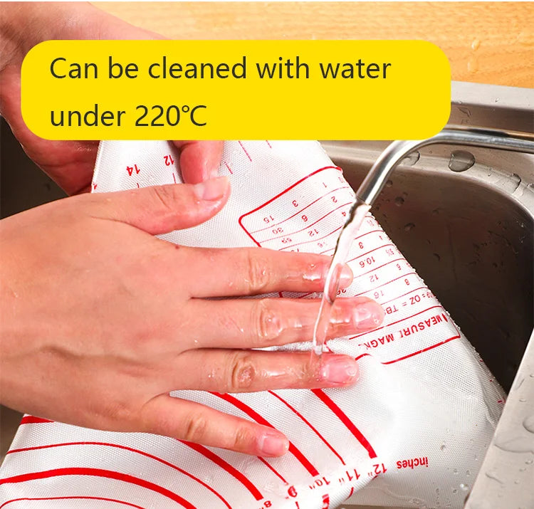 Unior 1 pcs silicone cooking mat kneading dough pad pizza bolo