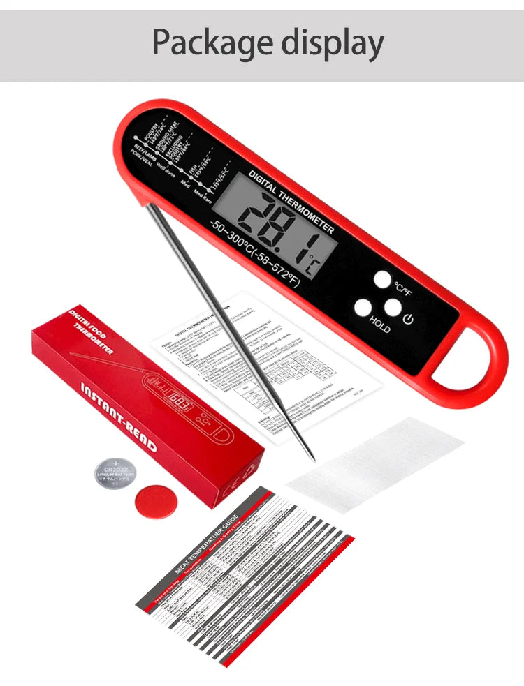 Digital thermometer, instant reading with high precision in water testing