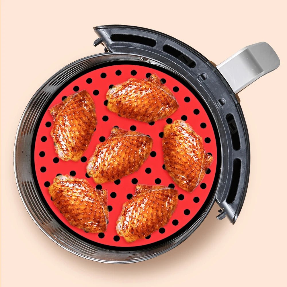 Air Fryer Silicone Liner Mat Reusable Non-Stick Accessories