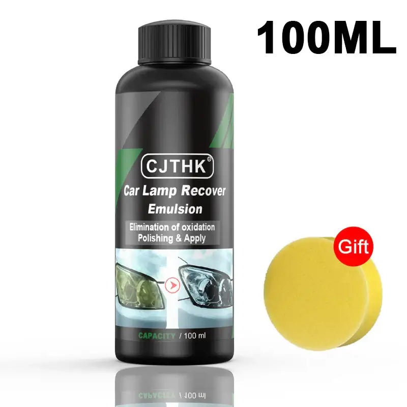 Car Headlight Restoration Polishing Kits - Paste Remove Oxidation Headlight Polish Liquid