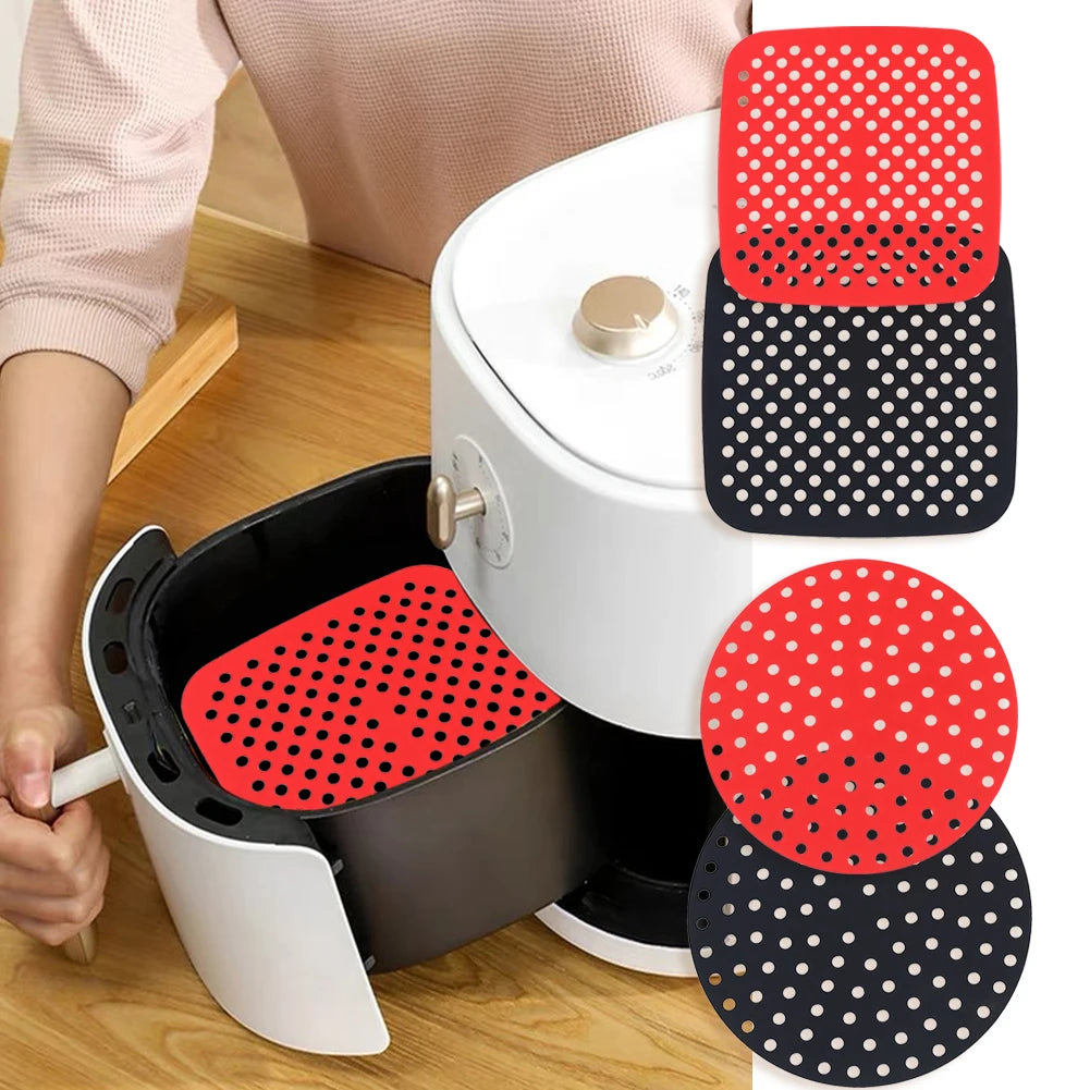 Air Fryer Silicone Liner Mat Reusable Non-Stick Accessories
