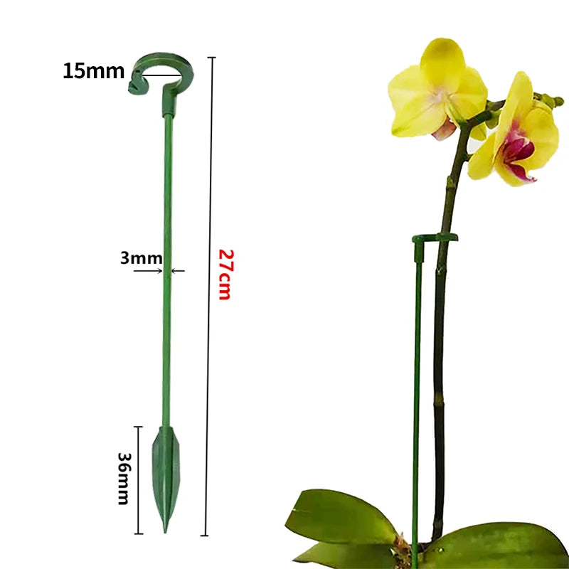 Plastic Plant Supports Flower Stand Reusable Protection Fixing