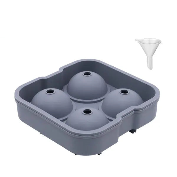 Large spherical gel shapes with a size of 4/8 for easy insertion and removal.