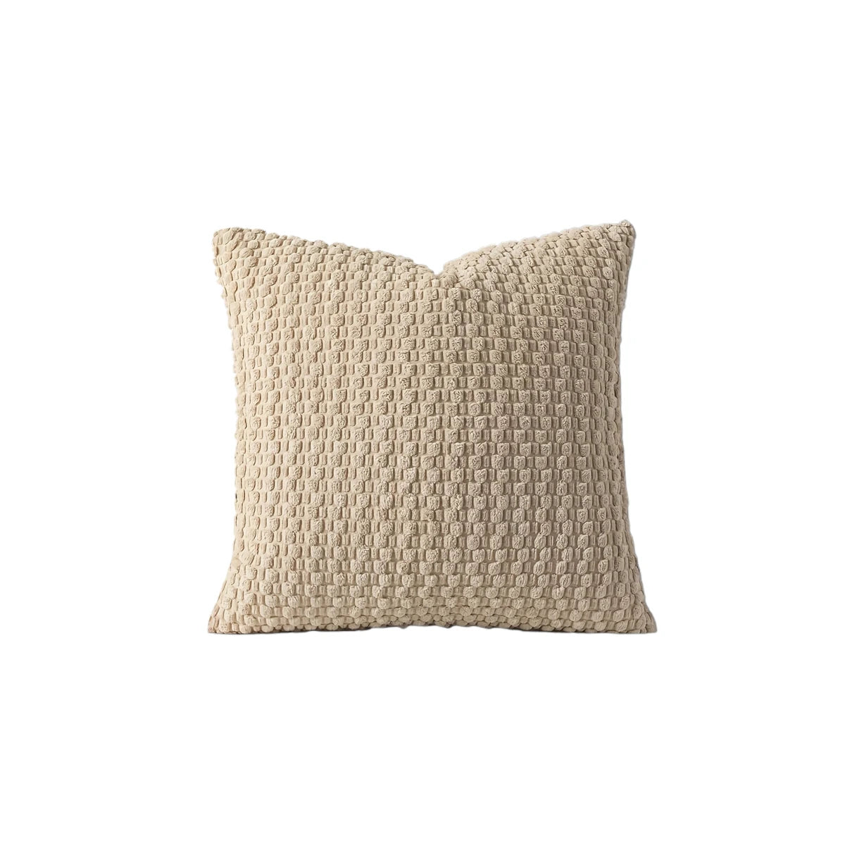 Modern boho-style cushion cover soft and with a reversible design