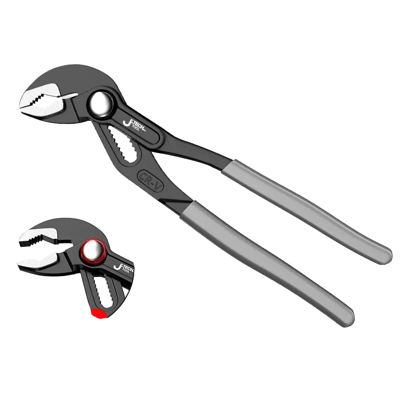 Water pump pliers - adjustable pipe wrench