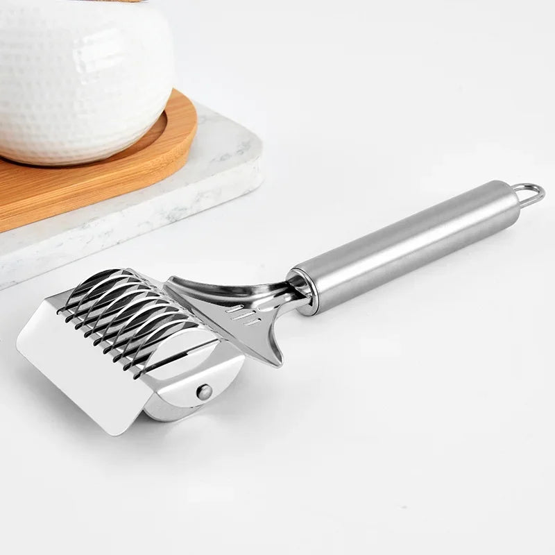 Manual Stainless Steel Spaghetti Cutter Macaroni Dough Machine