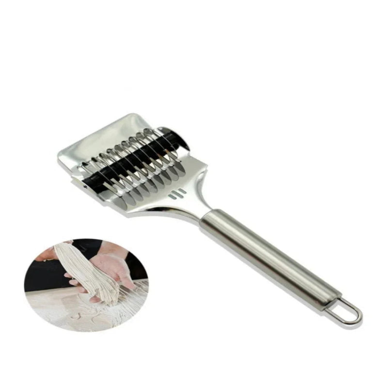 Manual Stainless Steel Spaghetti Cutter Macaroni Dough Machine