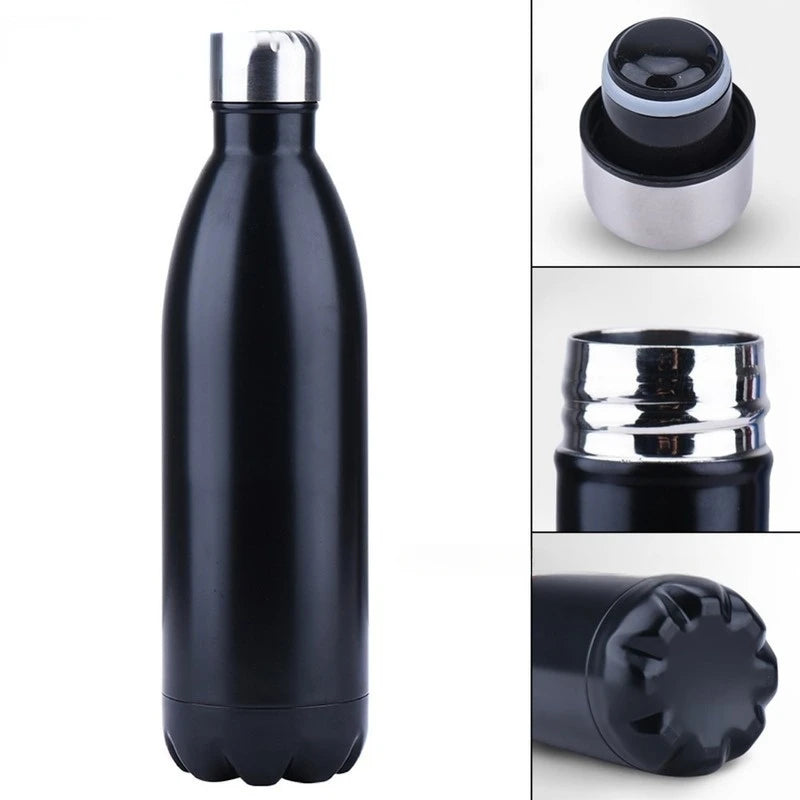 Stainless Steel Insulated Vacuum Thermos Water Bottle Double Wall BPA Free Bottles for Sports Bottles