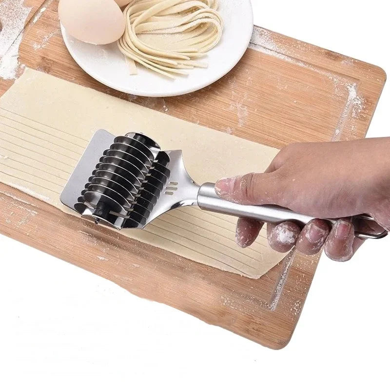 Manual Stainless Steel Spaghetti Cutter Macaroni Dough Machine