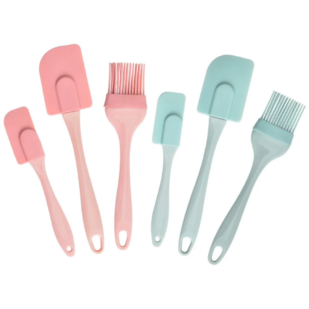 3Pcs Non-Stick Silicone Cream Scraper Bread Cake
