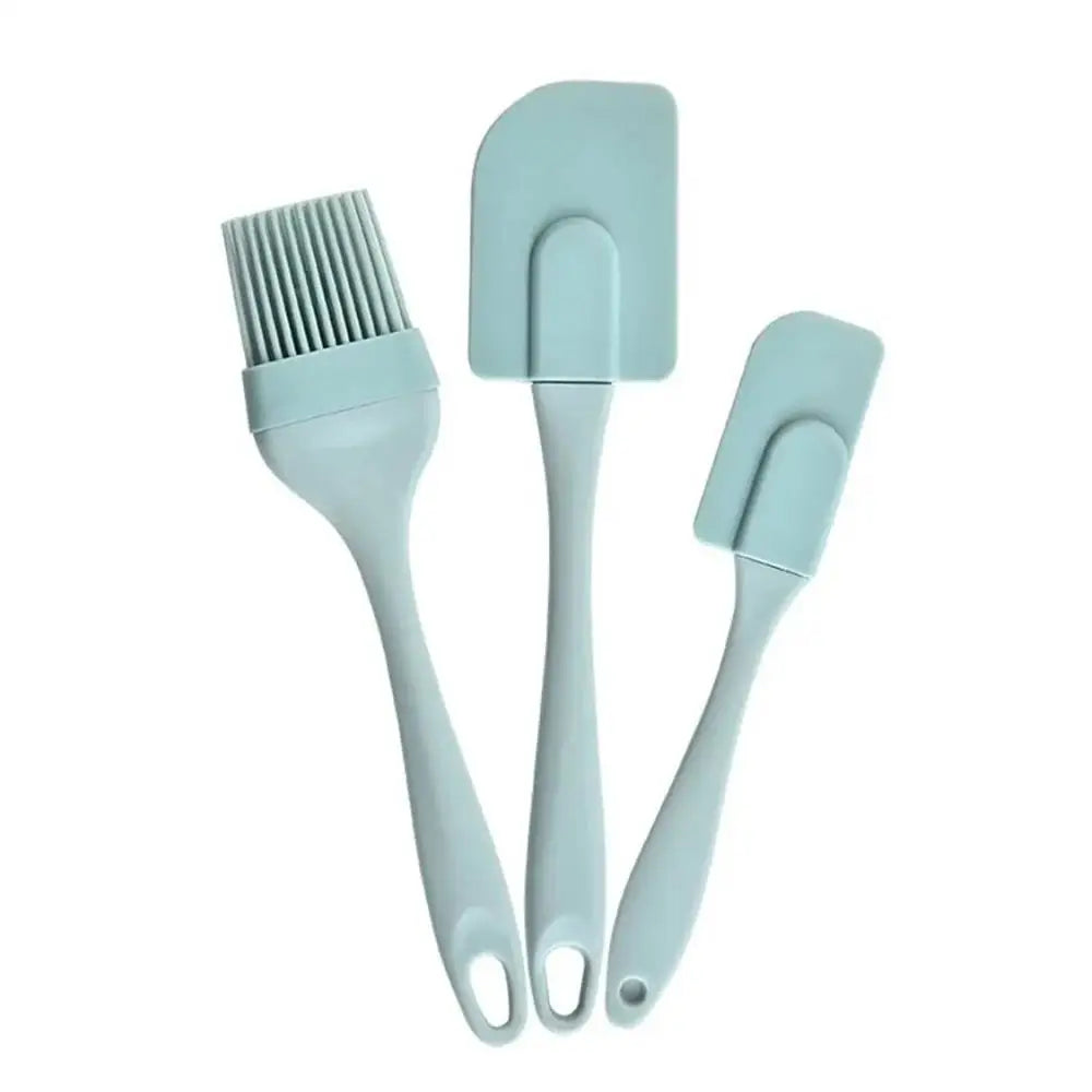 3Pcs Non-Stick Silicone Cream Scraper Bread Cake