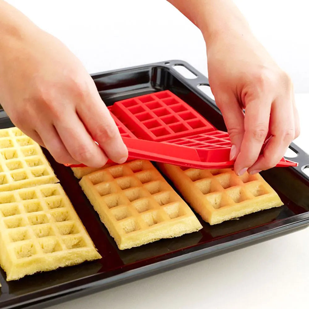 Round square silicone mold for waffle pancake cooking tools
