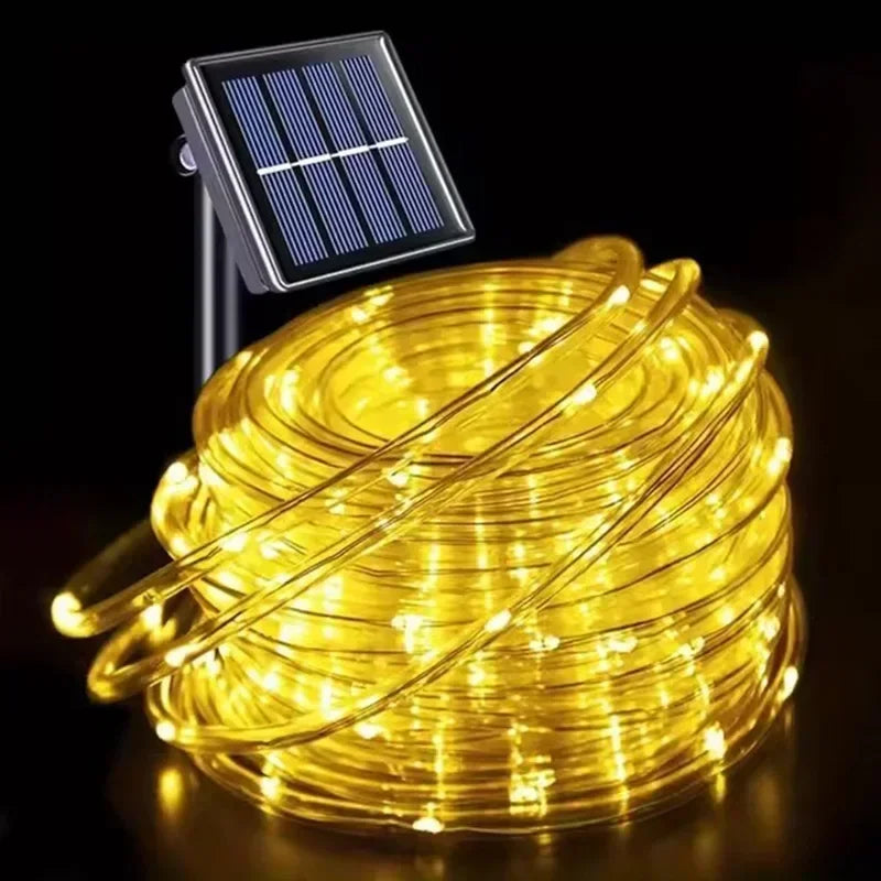 Solar Powered LED String Lights Fairy Garden Decoration