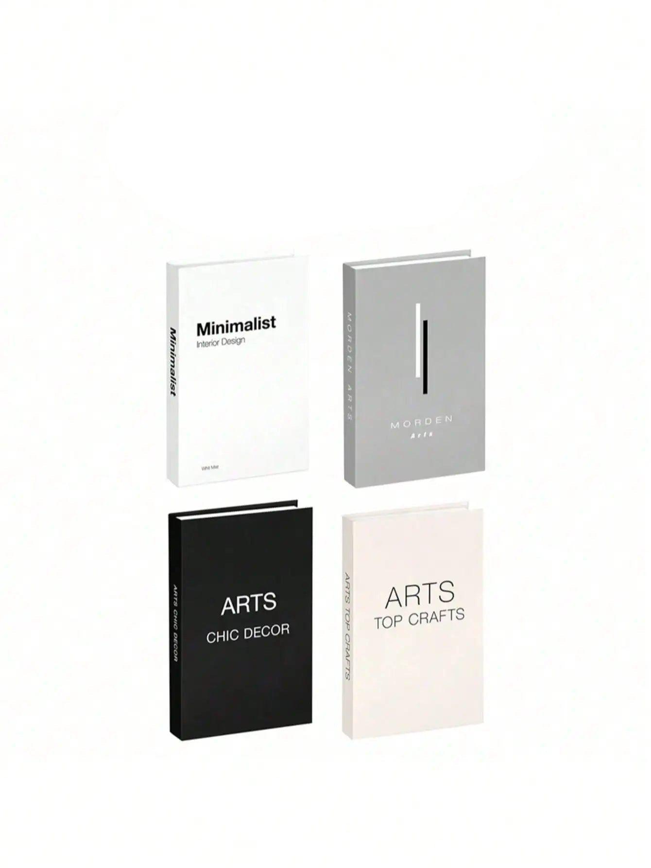 Modern Foldable Fake Book City - Desktop Ornaments for Home Decor