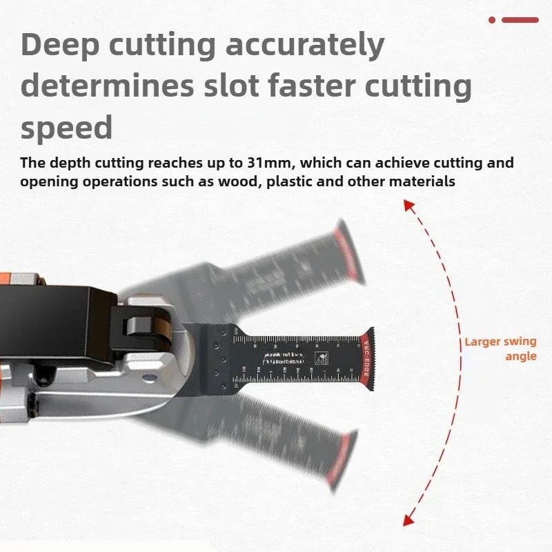 Oscillating Saw Blades High Carbon Steel Bi-Metal Curved