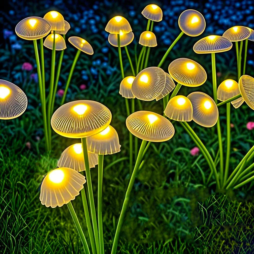 Solar Garden Lights Dual Mode LED for Garden Ambiance