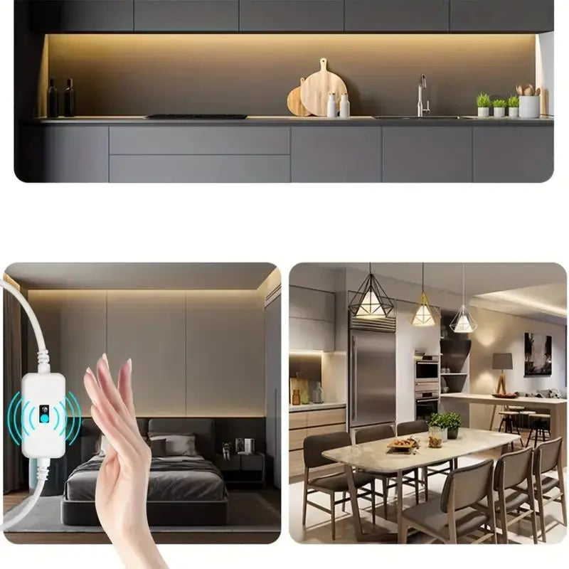 Neon LED Light Strip 5V USB Smart Gesture Sensor