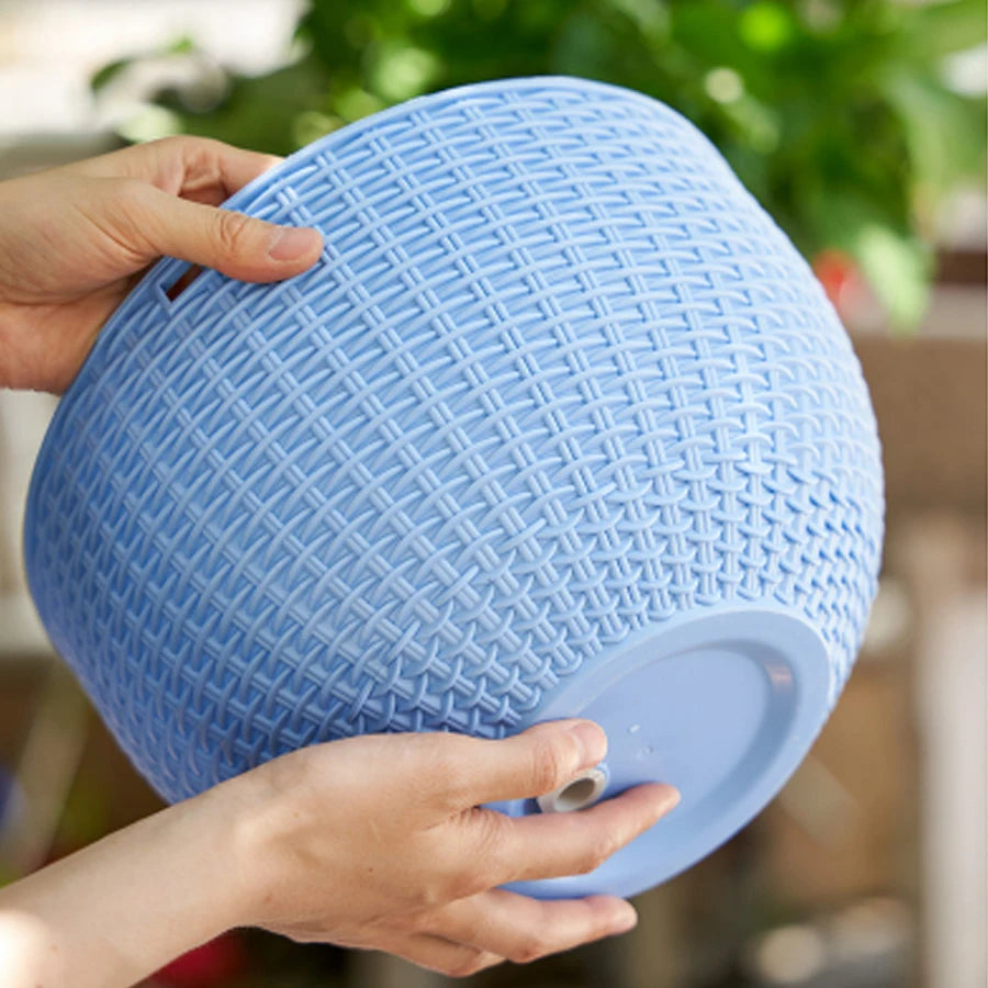 European Style Honeycomb Pattern Imitation Rattan Hanging