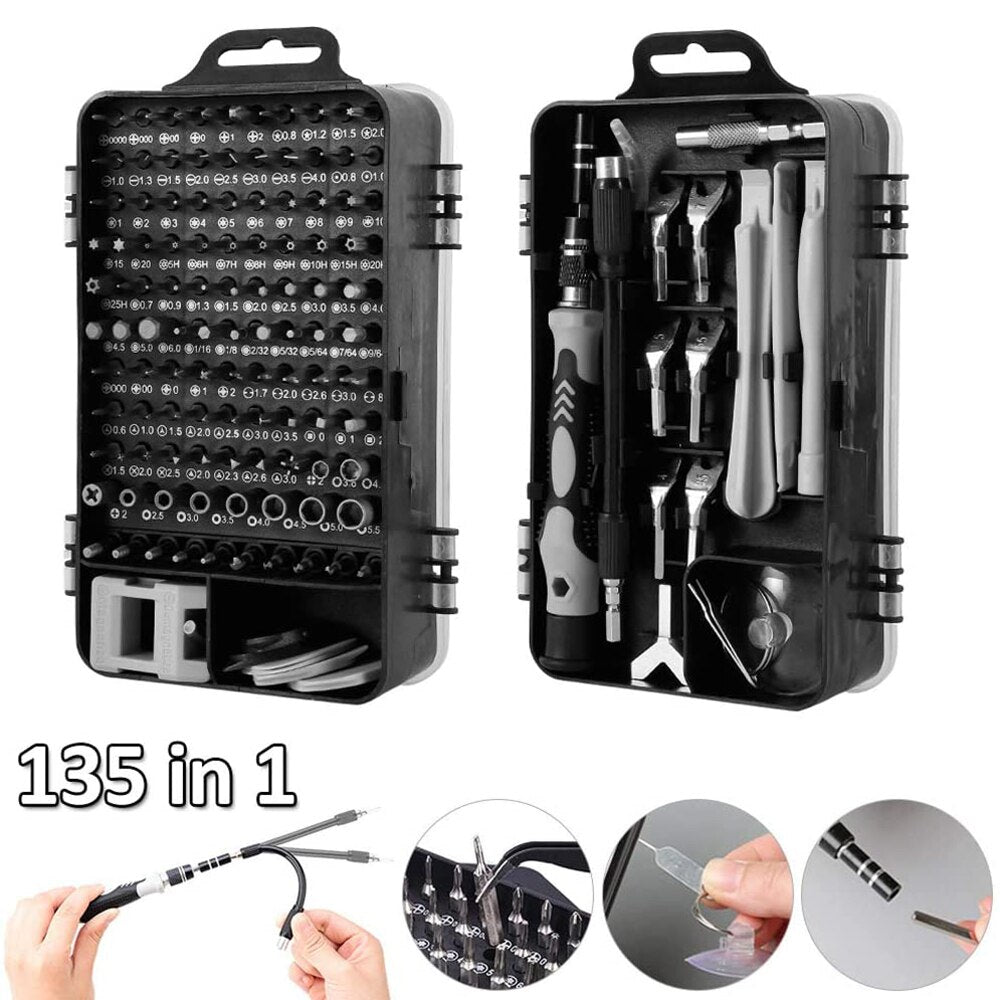 New 135 in 1 Screwdriver Set of Screw Driver - enoughdream.com