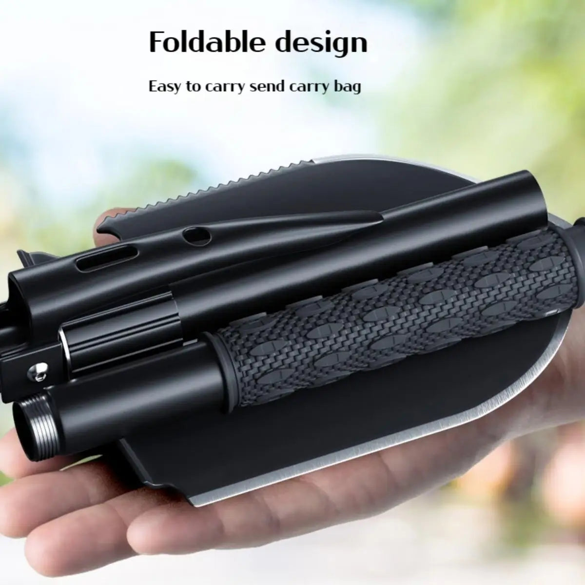 Outdoor Small Foldable Camping Shovel Tool Portable Shovel