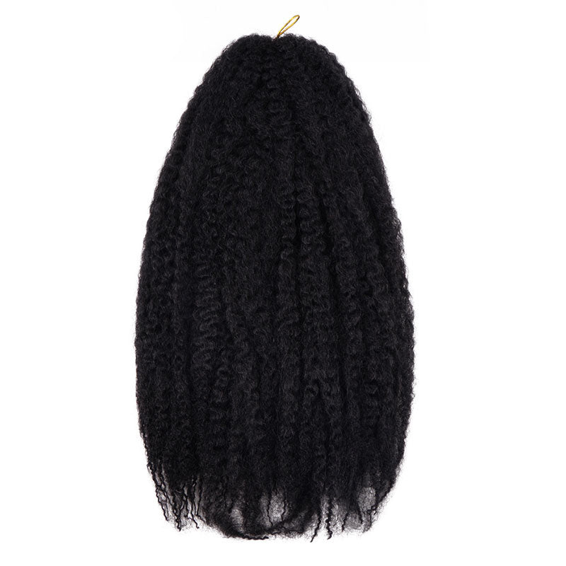 Marley Braids Crochet Hair | Pre-Looped Curly Braiding Hair for Natural Look & Easy Installation