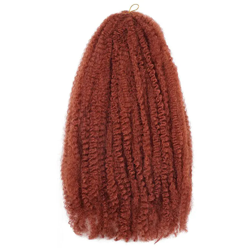 Marley Braids Crochet Hair | Pre-Looped Curly Braiding Hair for Natural Look & Easy Installation