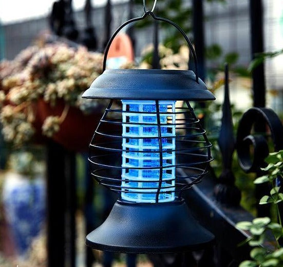 Lanterna Eliminadora de Mosquitos com painel solar - A.S Foco