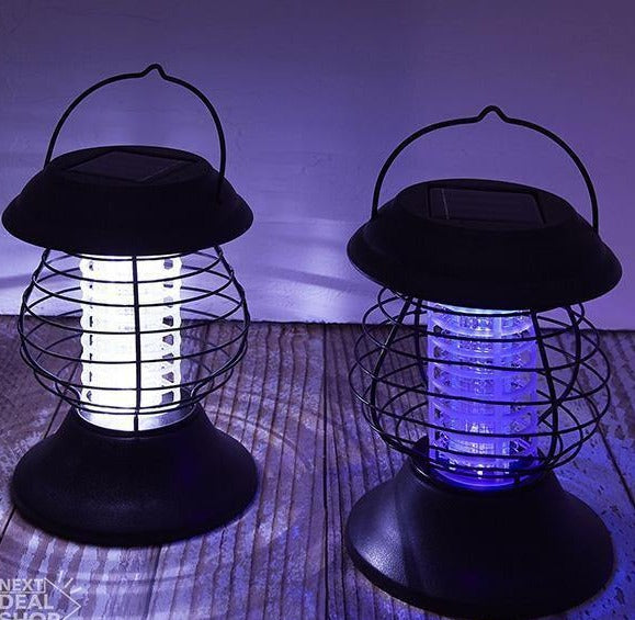 Lanterna Eliminadora de Mosquitos com painel solar - A.S Foco