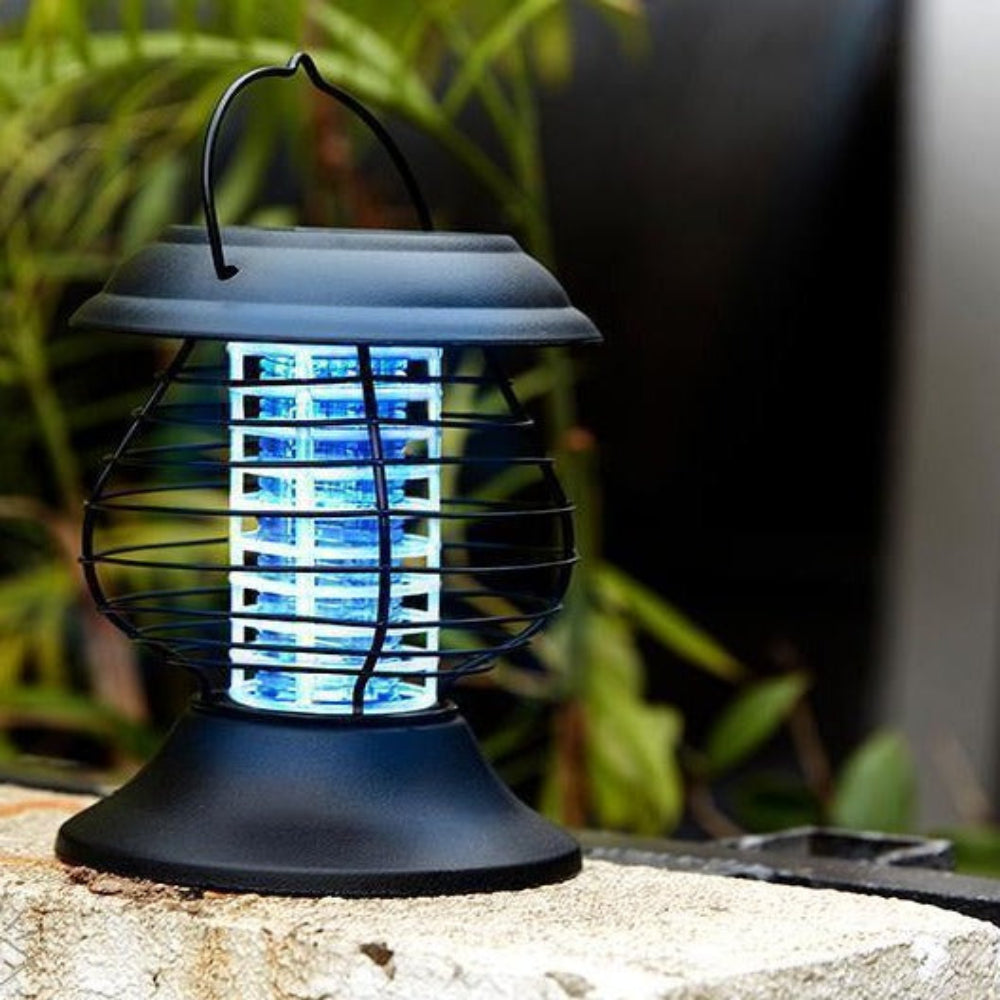 Lanterna Eliminadora de Mosquitos com painel solar - A.S Foco