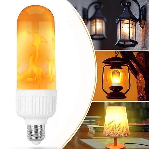 Lâmpada de Efeito em Chamas - A.S Foco