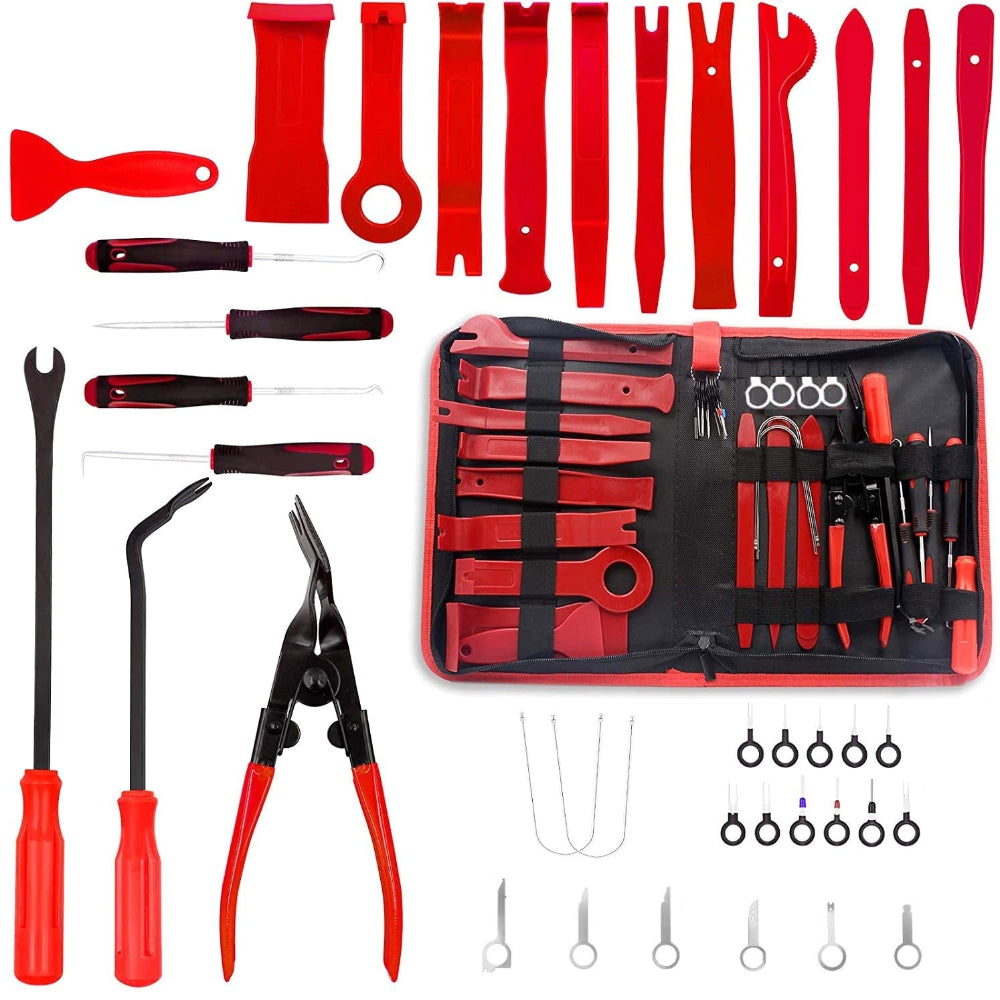 38pcs Hand Tool Set Pry Disassembly Tool Interior Door Clip Panel Trim - enoughdream.com
