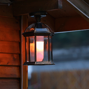 Lâmpada de Efeito em Chamas - A.S Foco