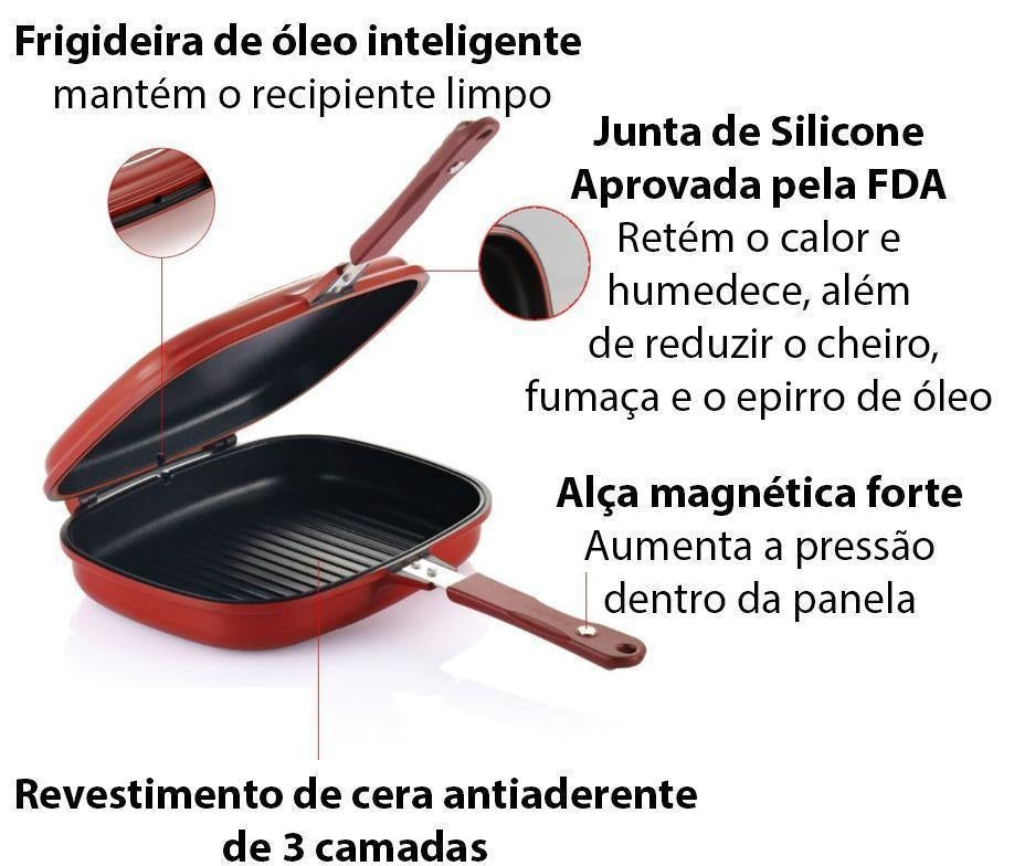 Panela Dupla - A.S Foco