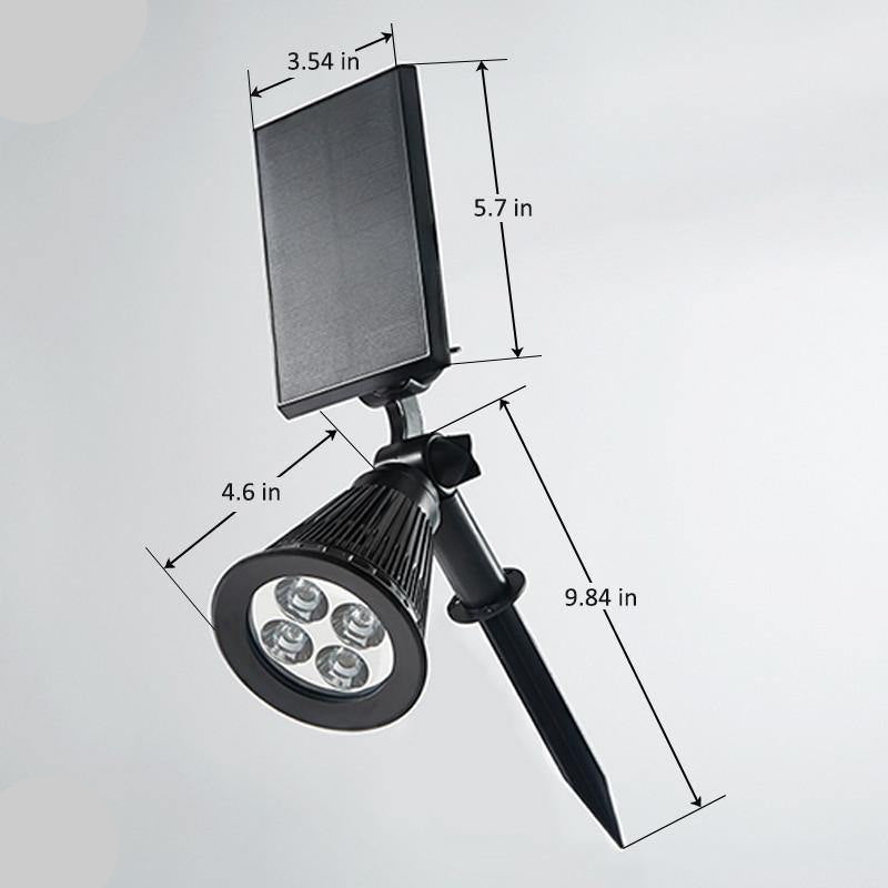Luz de Foco Externa com Painel Solar de 1ª Linha - A.S Foco
