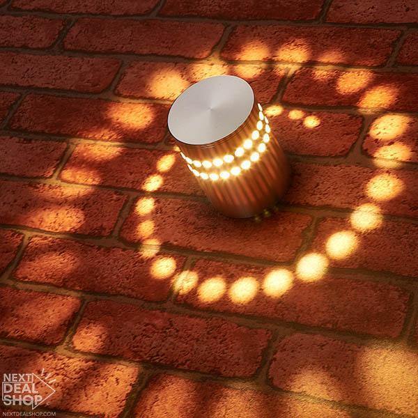 2 Peças de Luzes Decorativas de Parede em Espiral - A.S Foco